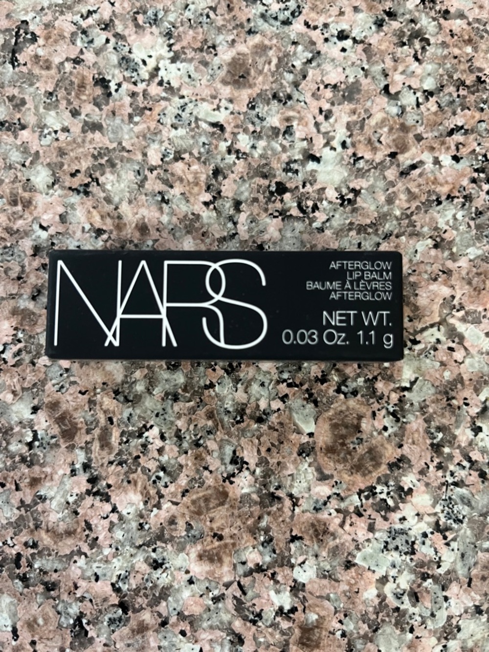 NWT: *sample* NARS Afterglow Lip Balm in orgasm